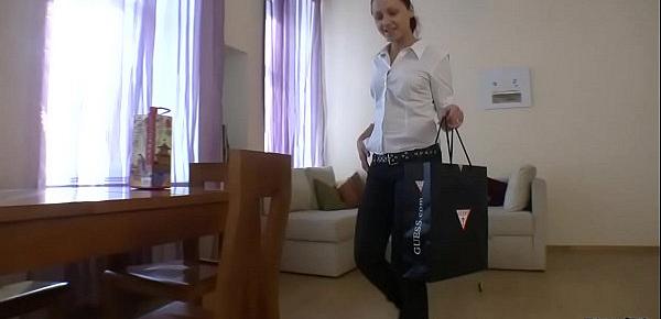 WANKZ- Two Hot Lesbians Play with Dildo